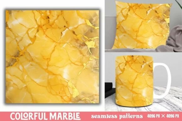 Download Colorful Marble Seamless Patterns - Seamless Collection