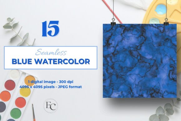 Download Ocean Obsidian Seamless Digital Paper - Seamless Collection