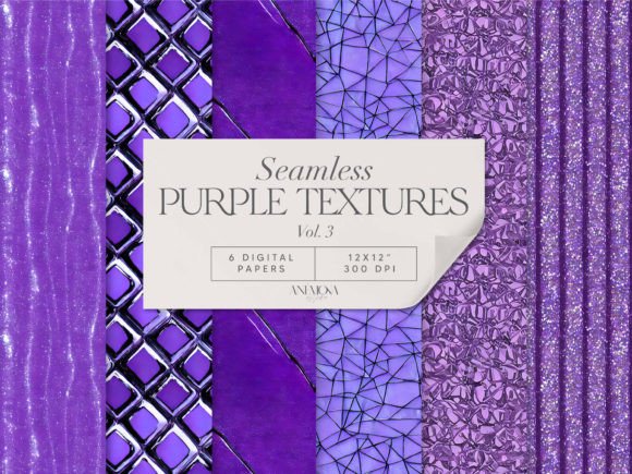 Download Purple Glitter Digital Paper Seamless - Seamless Collection