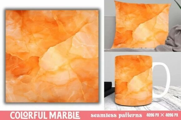 Download Colorful Marble Seamless Patterns - Seamless Collection