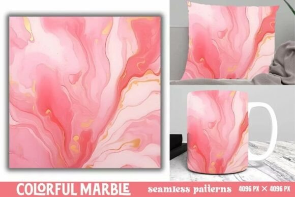 Download Colorful Marble Seamless Patterns - Seamless Collection