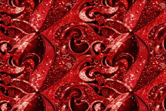 Download Red Glitter Seamless Pattern Background - Seamless Collection