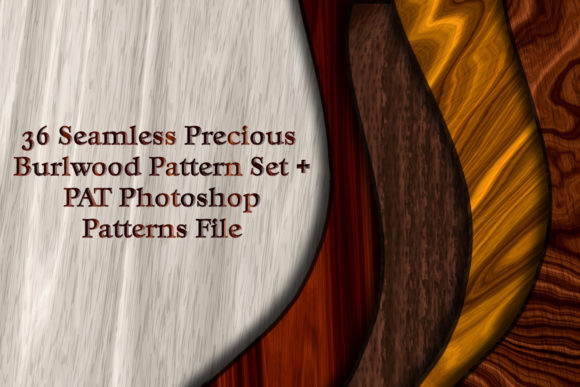 Download Seamless Wood Pattern Set + PAT - Seamless Collection
